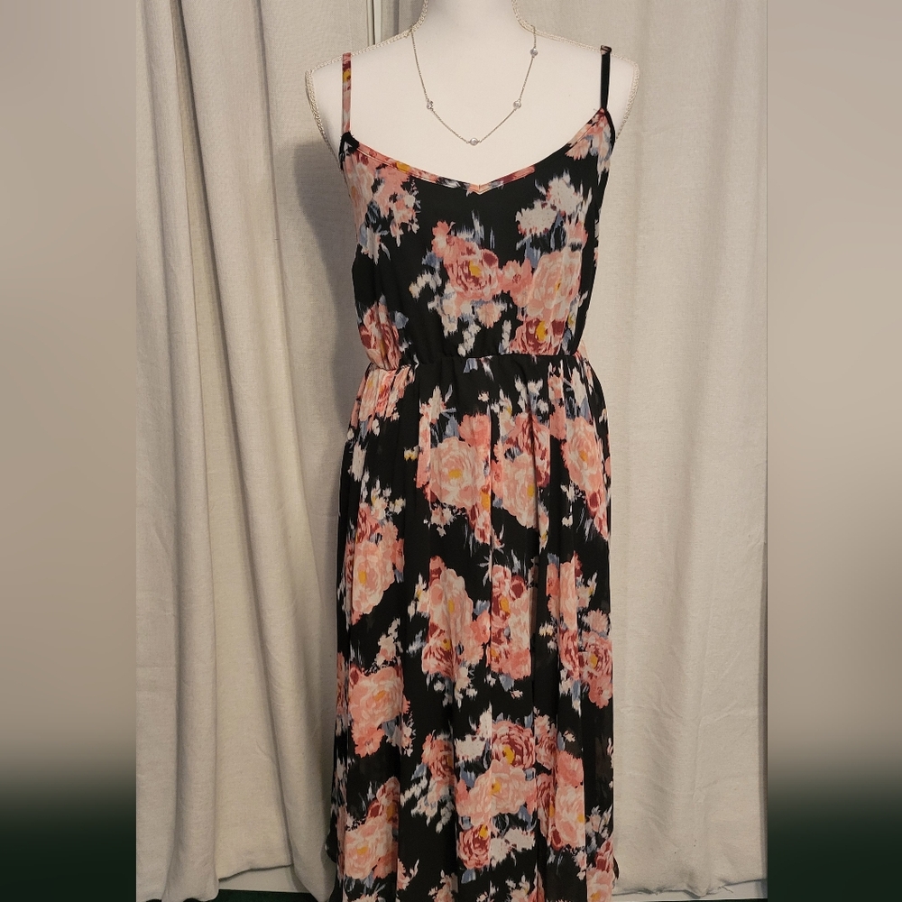 Chiffon Pleated Dress